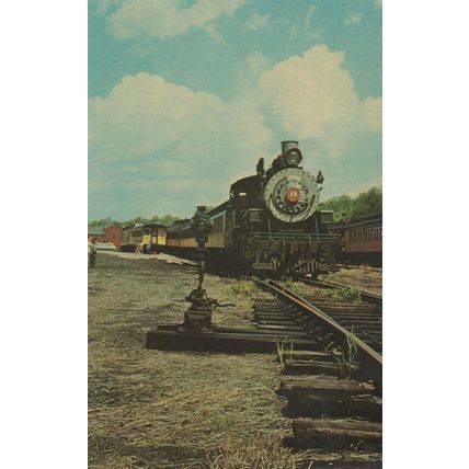 Steamtown USA North Walpole Excursion Train Postcard
