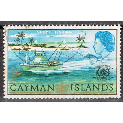 ZAYIX Cayman Islands 195 Used Sports Fishing Fish Marine Life 072822S12M