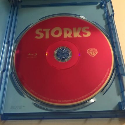Preowned Storks Animated Movie Blu-Ray