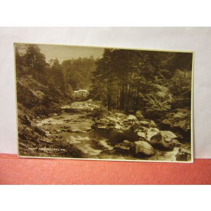 PONT ABERGLASLYN, SNOWDONIA. unused vintage postcard RP by Valentine =