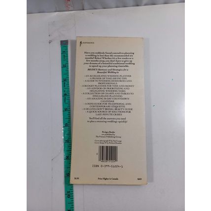 Bride's Shortcuts and Strategies for a Beautiful Wedding Paperback good