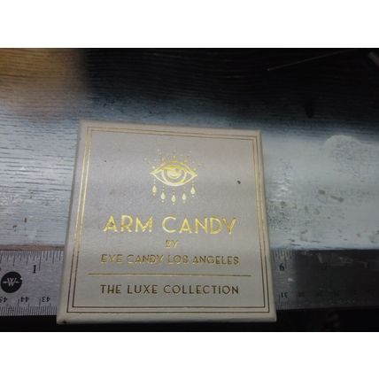 ARM CANDY by Eye Candy Men's Titanium Bracelet Size Small - NEW
