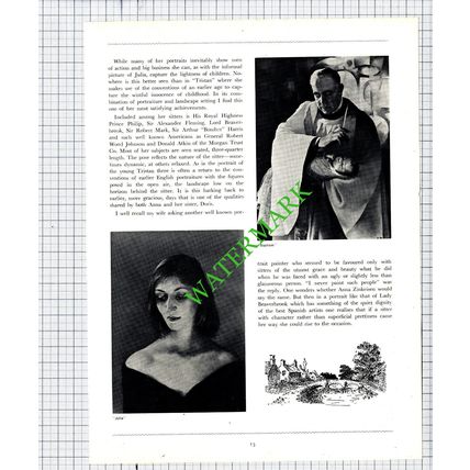 Anna Zinkeisen Artist Suffolk Rev Leslie Brown St Edmunsbury - 1975 Article