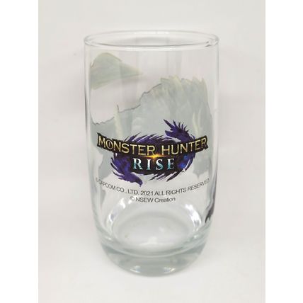 Monster Hunter Rise "Magnamalo" Glass Tumbler - SWITCH Limited Edition