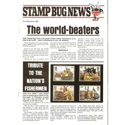 Stamp Bug News September 1981 no. 10