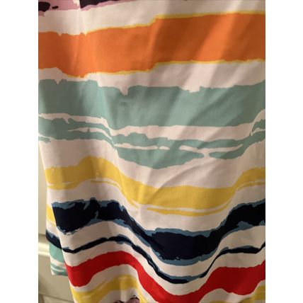 1pc Women's Graphic Swim Tankini Top Criss Cross Strap Padded Size XL