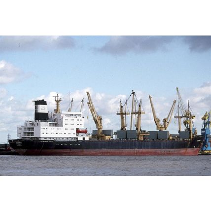 SQ2131 - Cyprian Cargo Ship - Colombia I - photograph 6x4