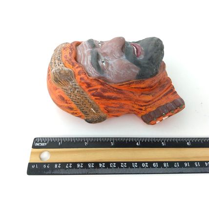 Middle Eastern/Syrian/Arabian Man w/ Beard/ Wall hang - Bossons Type Chalkware