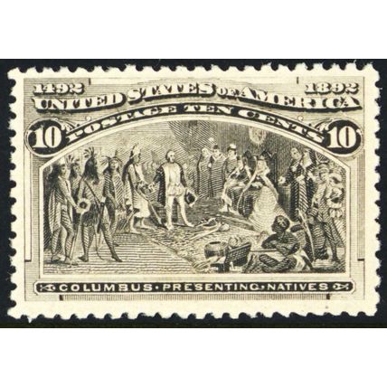 237, Mint VF LH 10¢ - Nice Sound Stamp * Stuart Katz