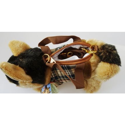 German Shepherd shaped hand or shoulder bag by FAITHFUL FRIENDS COLLECTABLES