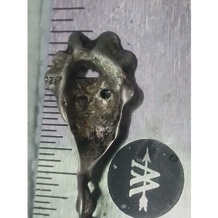 VINTAGE STERLING SILVER CLOWN HEAD/FACE CHARM PENDANT