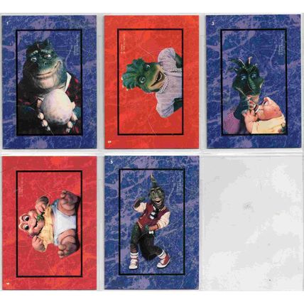 DINOSAURS TV SERIES ' COMPLETE ' card set (1992)