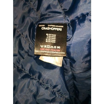 Craghoppers Aquadry Waterproof windproof Outdoors Jacket size 18 teal