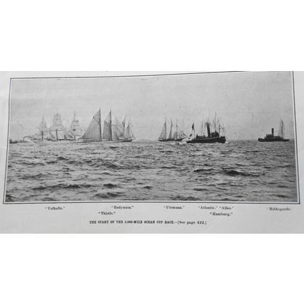 3,000 Mile Ocean Cup Race; US Racing Cars... Scientific American - May 27, 1905