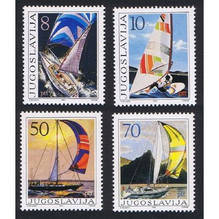 Yugoslavia Nautical Tourism 4v 1985 MNH SG#2225-2228 Sc#1743-1746