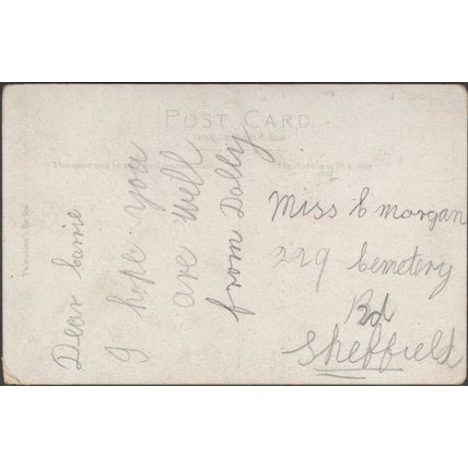 Haymarket, Sheffield, Yorkshire, c.1910s - Valentine's Postcard
