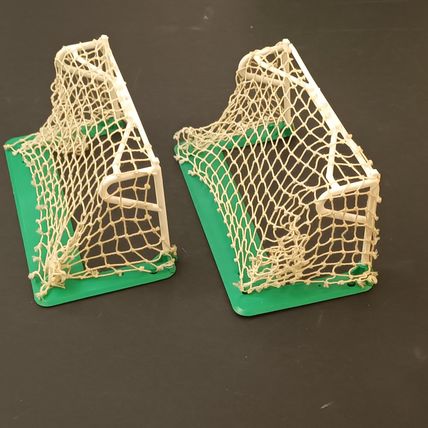 Subbuteo Tournament Goals #C154 Assembled In Referenced Box