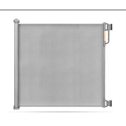 Momcozy 33" X 55". Retractable Gray-Baby Safety Gates, Dog Gate, Pet Gate,