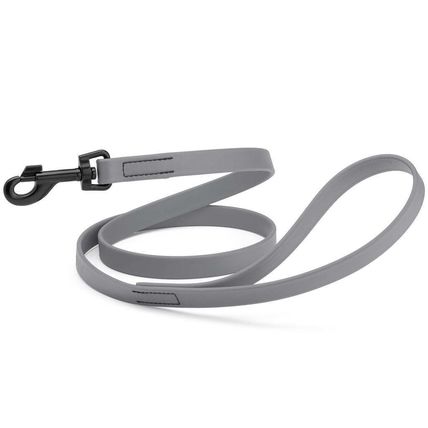 Dog Pet Waterproof Leash - W3/4" x L4' - Battleship Gray