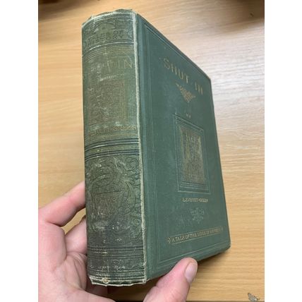 RARE* 1894 1ST EDITION EVELYN EVERETT-GREEN "SHUT IN" HISTORY FICTION BOOK (P6)