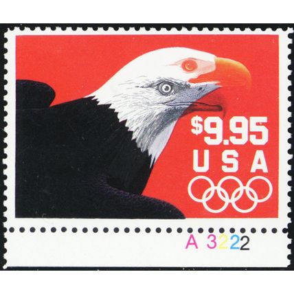2541, Mint NH $9.95 - Massive Color Shift Error - WoW - Stuart Katz