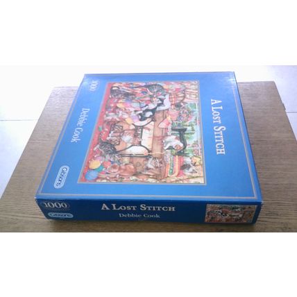 A LOST STITCH by Debbie Cook Jigsaw Puzzle (1000 Piece) Gibsons