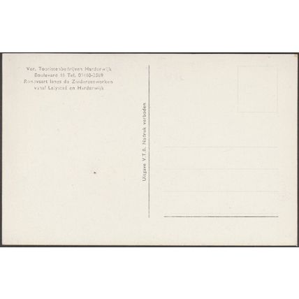 Aanleg Dijk Zuiderzeewerken, c.1950s - VTB Foto Briefkaart