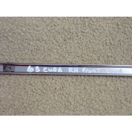 1968 68 Plymouth Barracuda RH Door Trim OEM Mopar 1967 67 1969 69