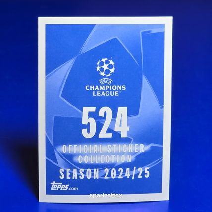 Florian Wirtz Energy TOPPS Sticker CL 2024/25 Leverkusen #524
