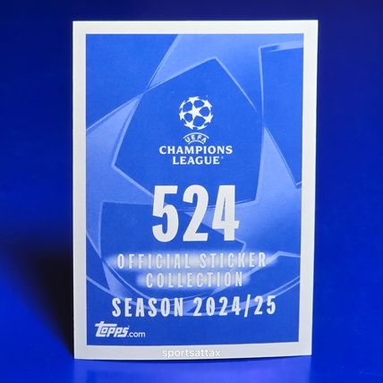 Florian Wirtz Energy TOPPS Sticker CL 2024/25 Leverkusen #524