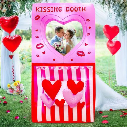 Ourwarm 7FT Valentines Day Inflatable, Valentine Inflatables Outdoor Decorations