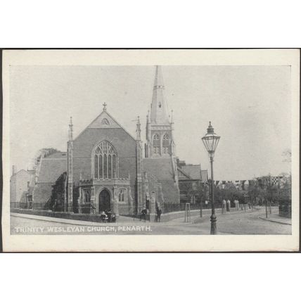 Trinity Wesleyan Church, Penarth, Glamorgan, c.1905 - Pictorial Postcard