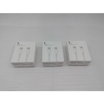 LOT OF 3 Apple USB-C to USB-C Charge Cable (2m) A1739 - BRAND NEW & SEALED