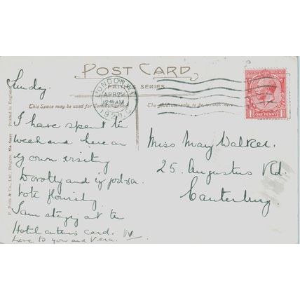 God Begot House Winchester Hampshire Postcard (QHAM348)