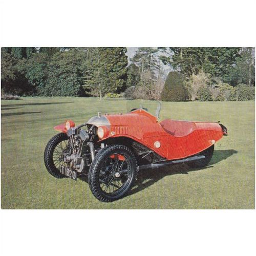 1927 Morgan "Aero" at Motor Museum Beaulieu Postcards Mv2110