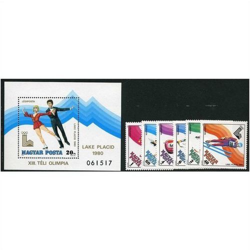 1979 Michel 3390/3395 + B140 - MNH (**)