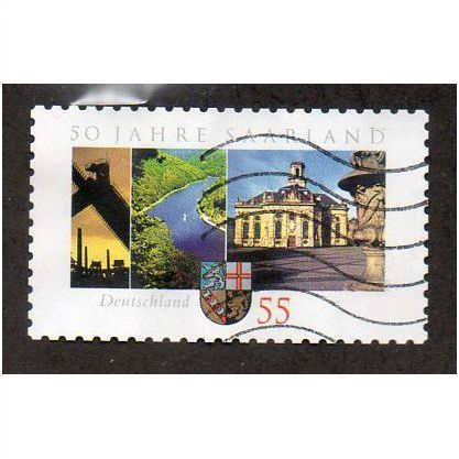 GER 2007 €0.55 (S/A) 'SAARLAND' FINE USED (EBID30-510)