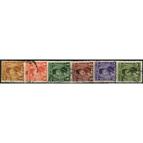 1944 6 different values - #2422 fine used (o)