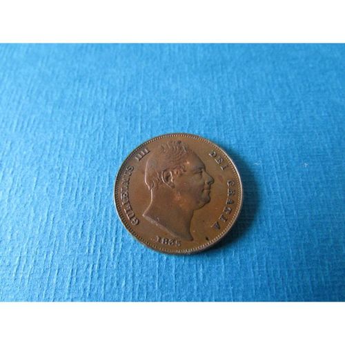 1835 WILLIAM IV FARTHING. U