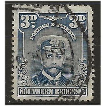 Southern Rhodesia 1924 SG5 3d Blue Fine Used . .. .