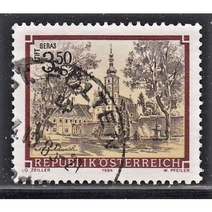 AUSTRIA, 1984 3.50s Church, SG 1996 (Scott #1285), used