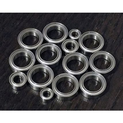 (14pcs) TAMIYA TAMTECH GEAR GB-01 / GT-01 Metal Sealed Ball Bearing Set