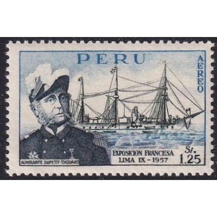 Peru 1957 SG 800 UMM - Boats/Ships (D-537 01)