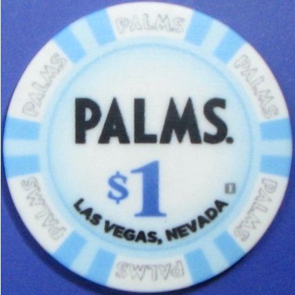 Palms. $1 Casino Chip. Las Vegas, NV. Z23.