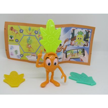 Kinder Surprise Toy VV081 Applaydu Fruit Stampers Pineapple 2020 - With Insert