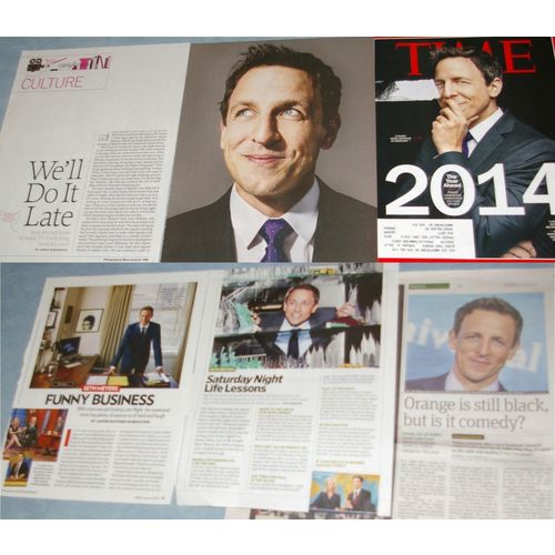 SETH MYERS 41x Clippings SNL+