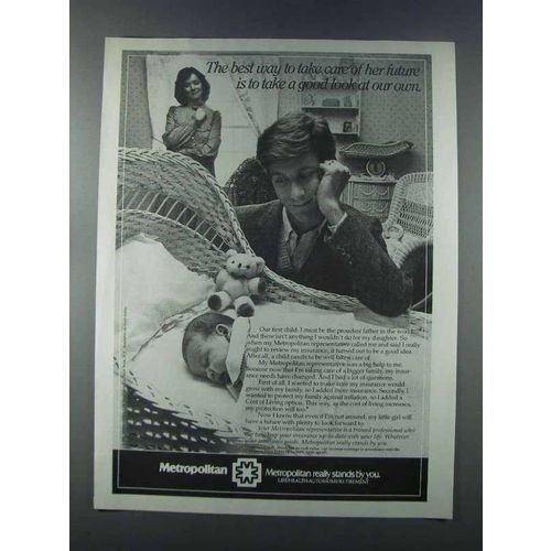 1981 Metropolitan Life Insurance Ad - Care of Future