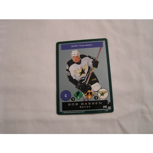 Bob Bassen 1995/96 Playoff One On One Challenge SILVER NO. 245 RARE