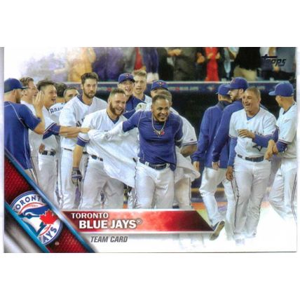 2016 Topps Toronto Blue Jays team set with updates & 1 Insert - 36 cards