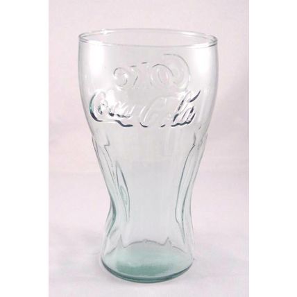 Vintage Coke Coca Cola Green Glass Soda Advertising